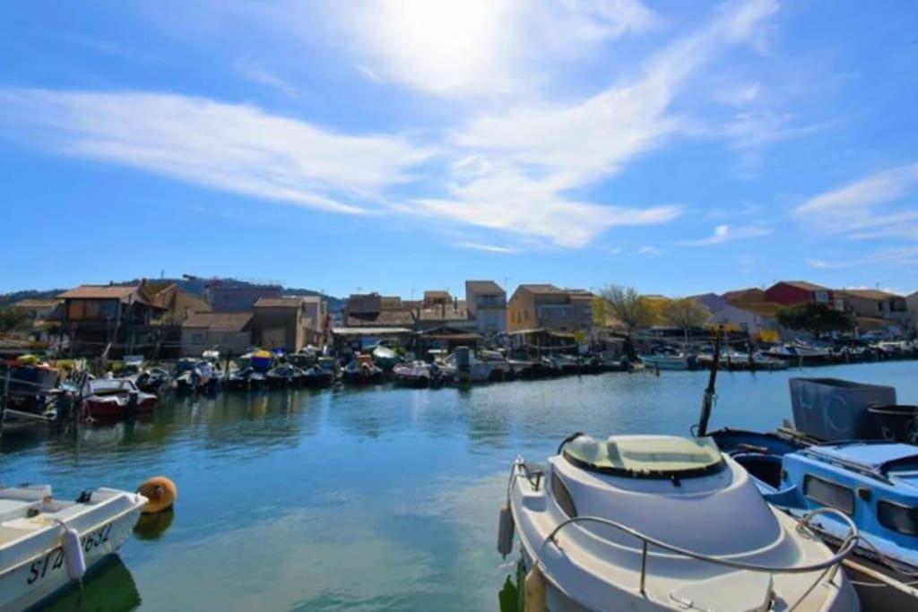 Jolie Maison De Pecheur - La Pointe Courte Sète Buitenkant foto
