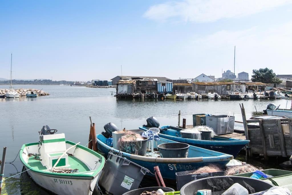 Jolie Maison De Pecheur - La Pointe Courte Sète Buitenkant foto